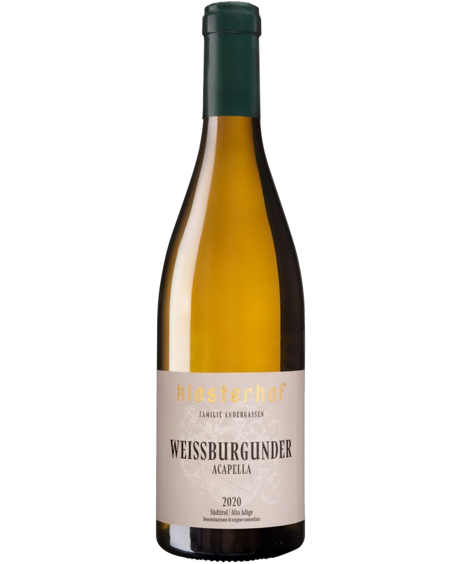 Alto Adige DOC - Pinot bianco "Acapella" - Klosterhof